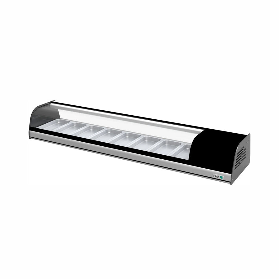 Vitrina Refrigerada para Tapas 8 insertos Sextos marca Asber modelo ACTC-69 HC freeshipping - Innova FoodService