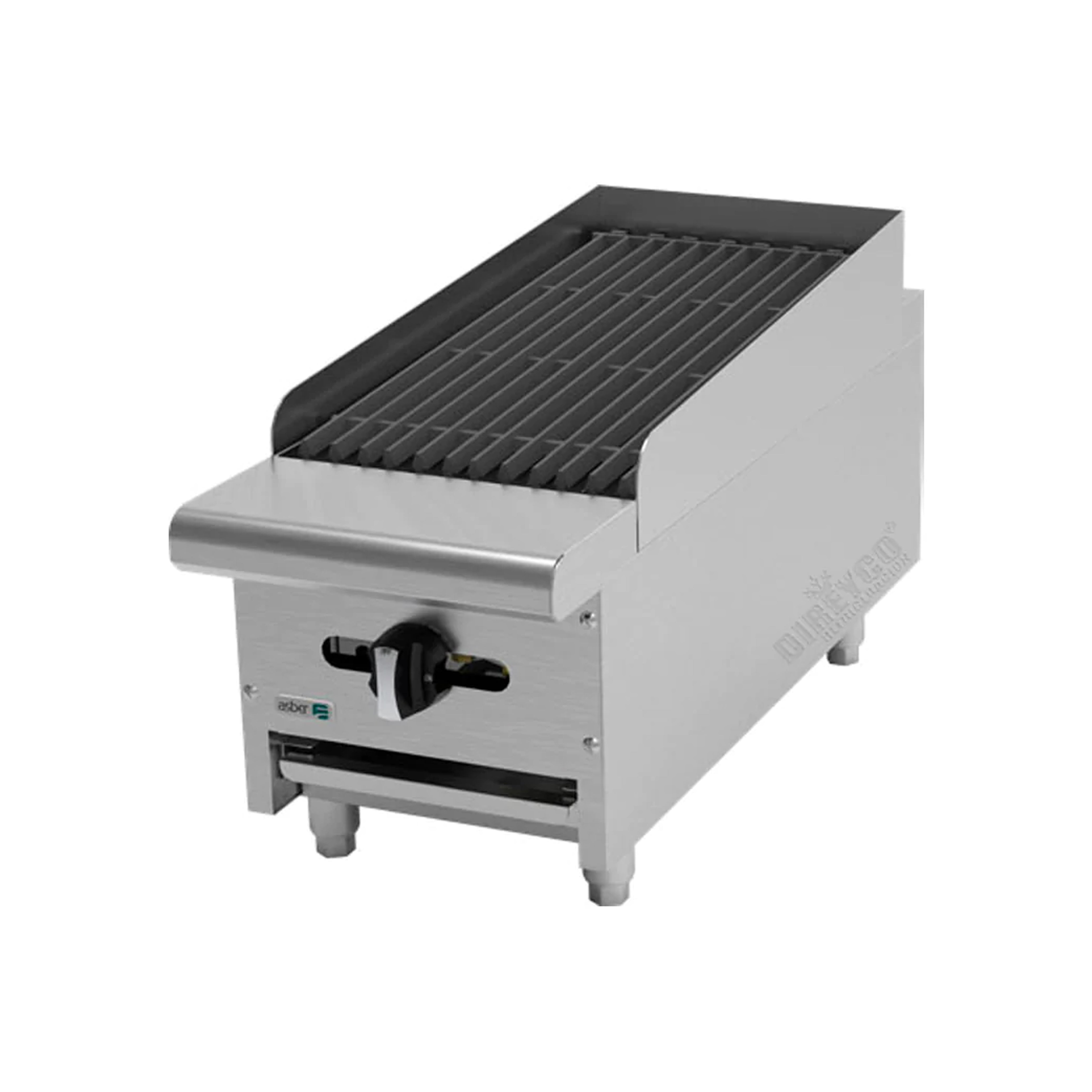 Asador radiante a gas 12" Asber modelo AERB-12