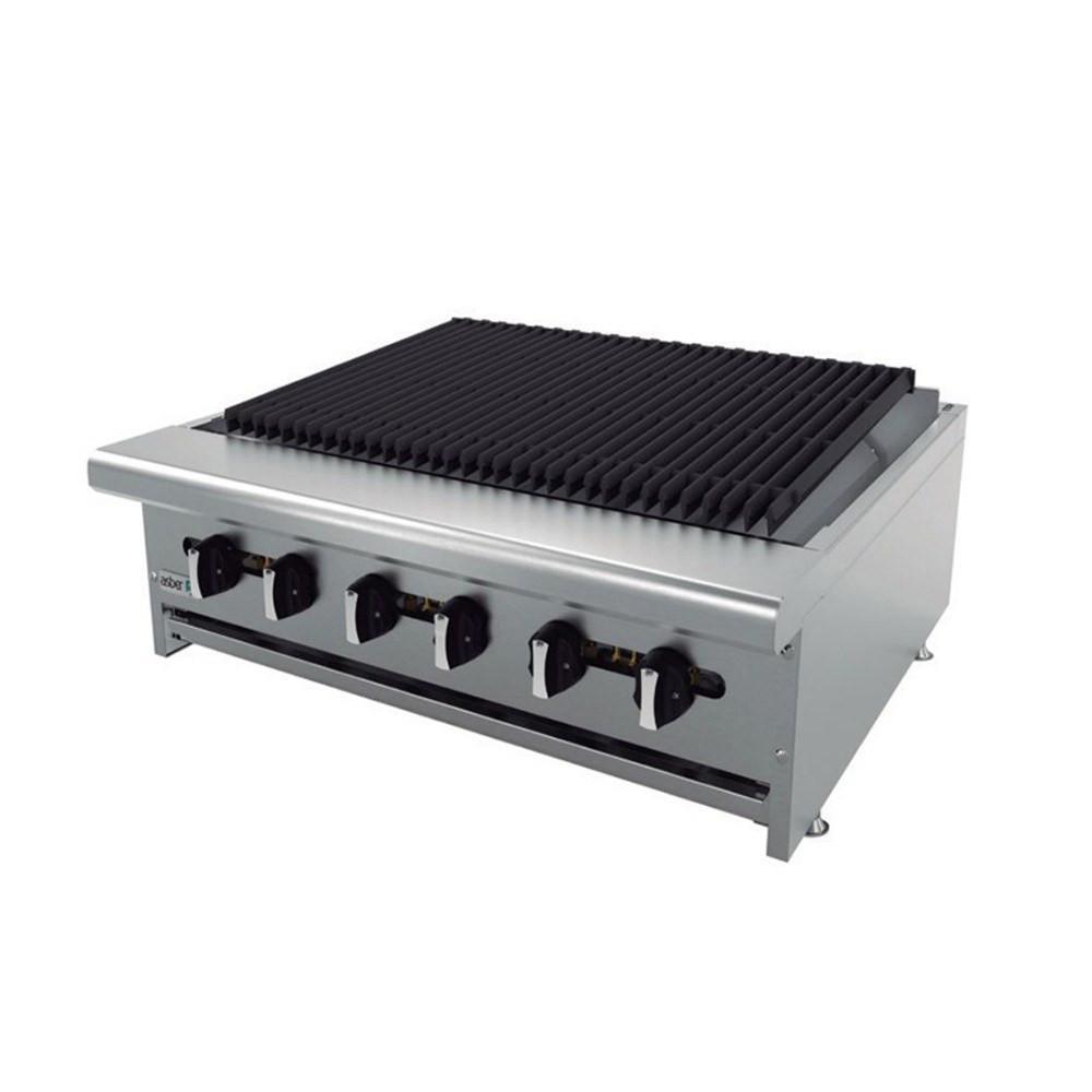 Asador radiante a gas 36" marca Asber modelo AERB-36 freeshipping - Innova FoodService