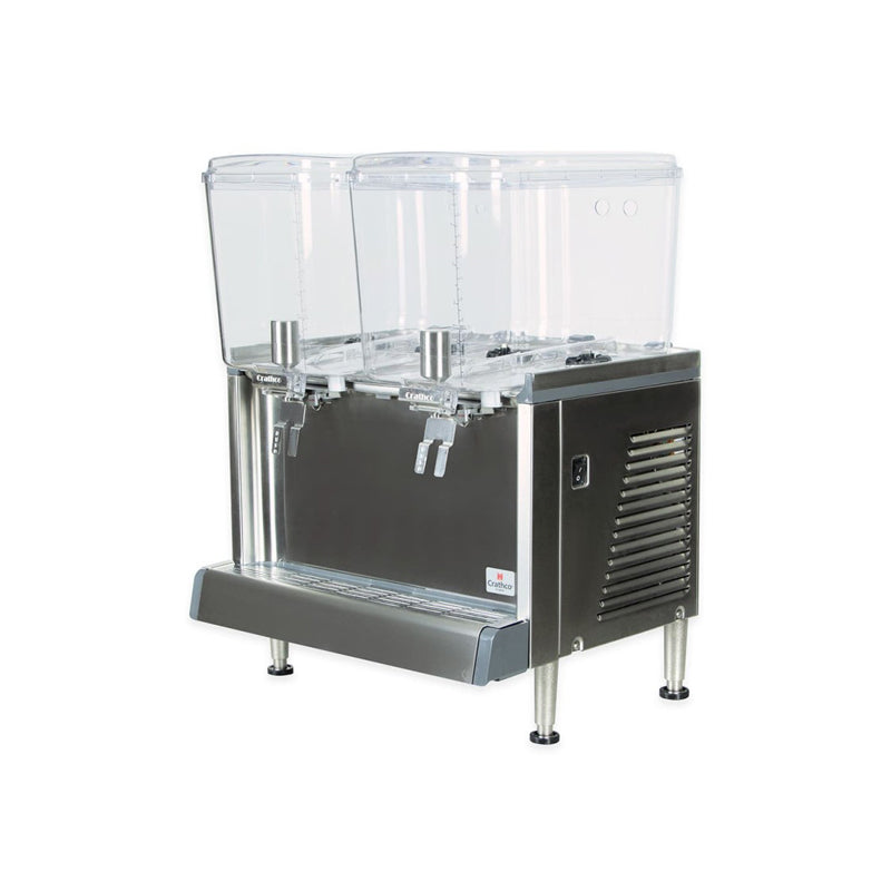Dispensador de bebidas frias con 2 Tazones de 18 lts. cada uno Marca Crathco Simpicity Modelo CS2D16 freeshipping - Innova FoodService