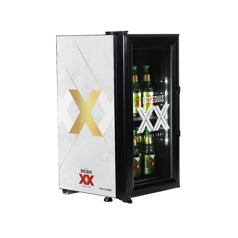 Refrigerador vertical cervecero Imbera modelo CCVS24-1019786 DOS EQUIS CONCRETO