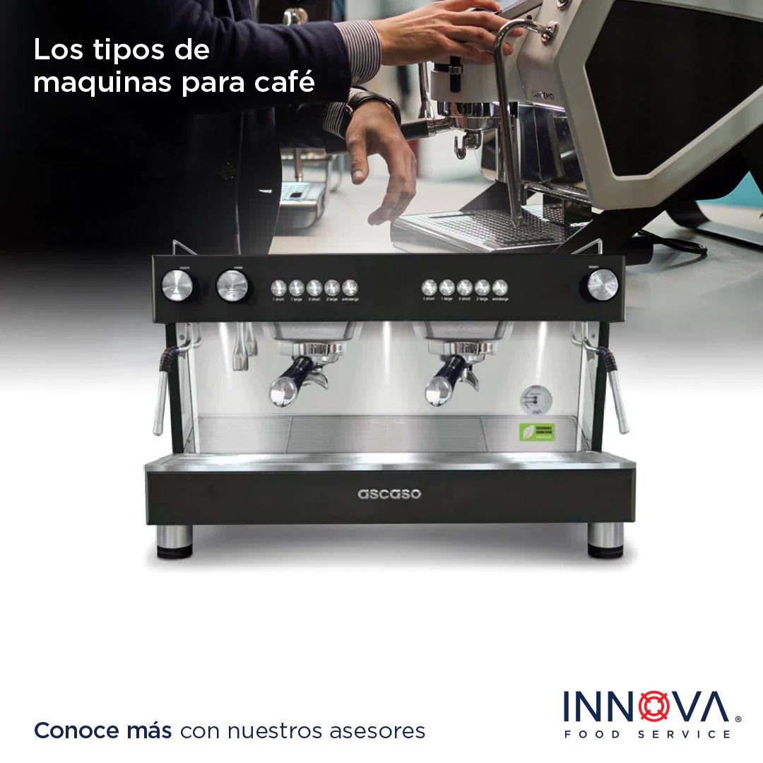 Tipos de maquinas para café
