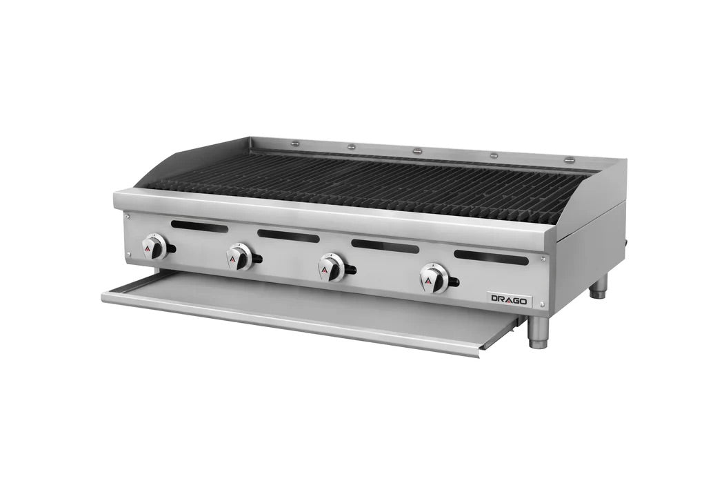 Asador Radiante Acero Inoxidable Drago AG-4R
