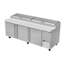 Mesa Refrigerada para Preparación de Pizzas con 2 Puertas y 2 Cajones Acero Inoxidable R290 ASBER APTP-93-D2-P-HC