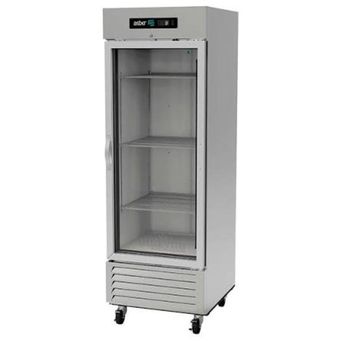 Conservador de Congelados con Puerta de Cristal ASBER ARF-17-G-H-HC