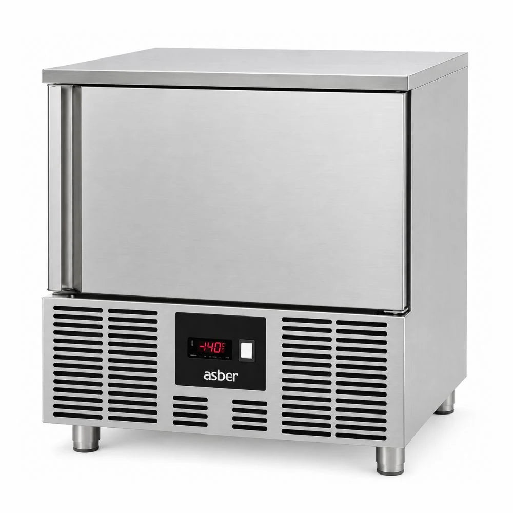 Abatidor de Temperatura Profesional 5 Guías R290 para cocina industrial ASBER BBC-05