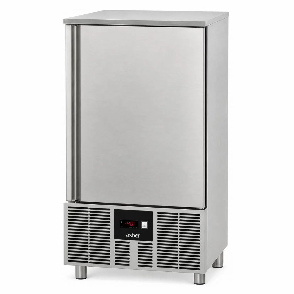 Abatidor de Temperatura Profesional de 10 Niveles con refrigerante R290 ASBER BBC-10
