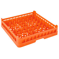 Cesta para Platos en Polipropileno para Lavavajillas (16-18 Platos) ASBER CP-16-18