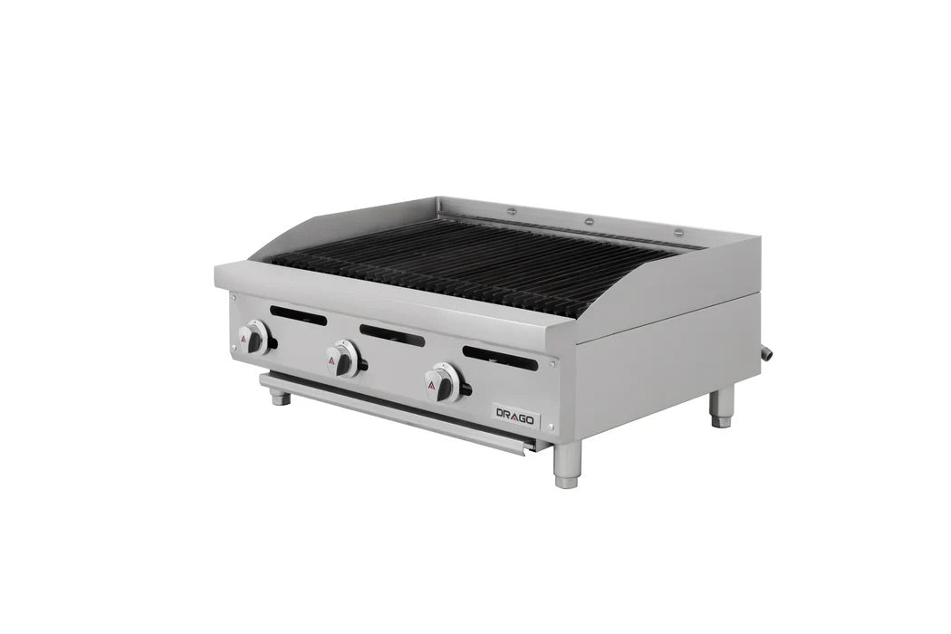 Asador Radiante Gas 3 Quemadores Drago AG-3R