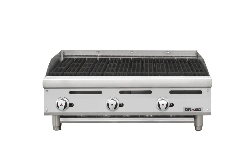 Asador Radiante Gas 3 Quemadores Drago AG-3R