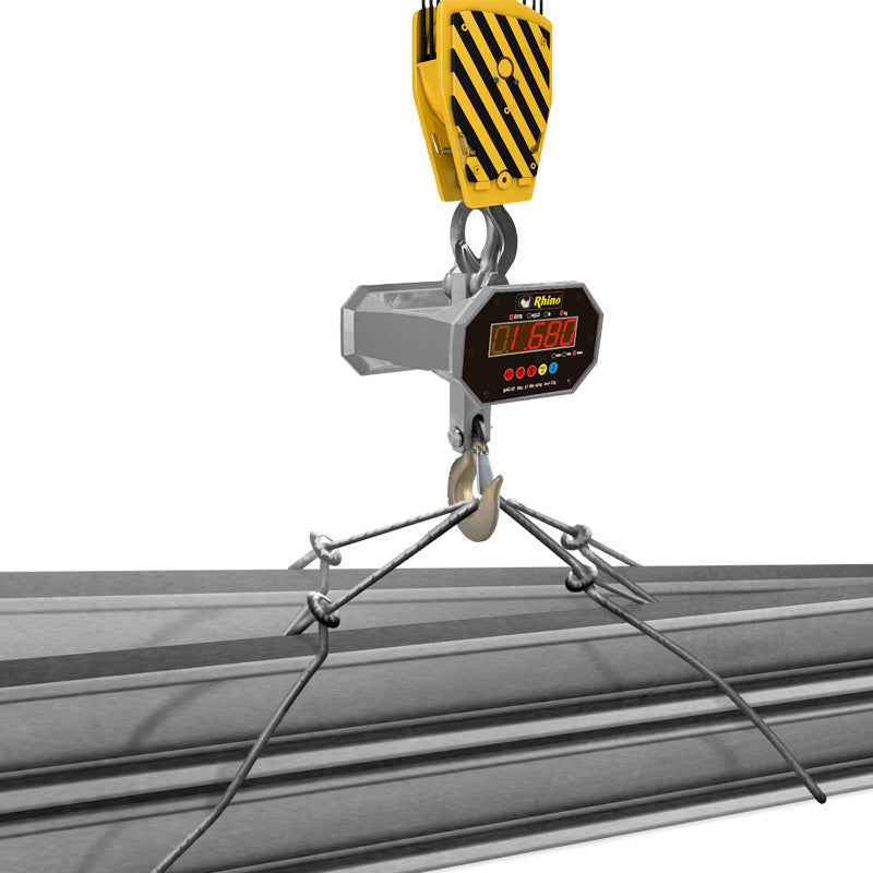 Básculas Colgantes Rhino Bac-5T Electronica Recargable Control Remoto 5000 Kg