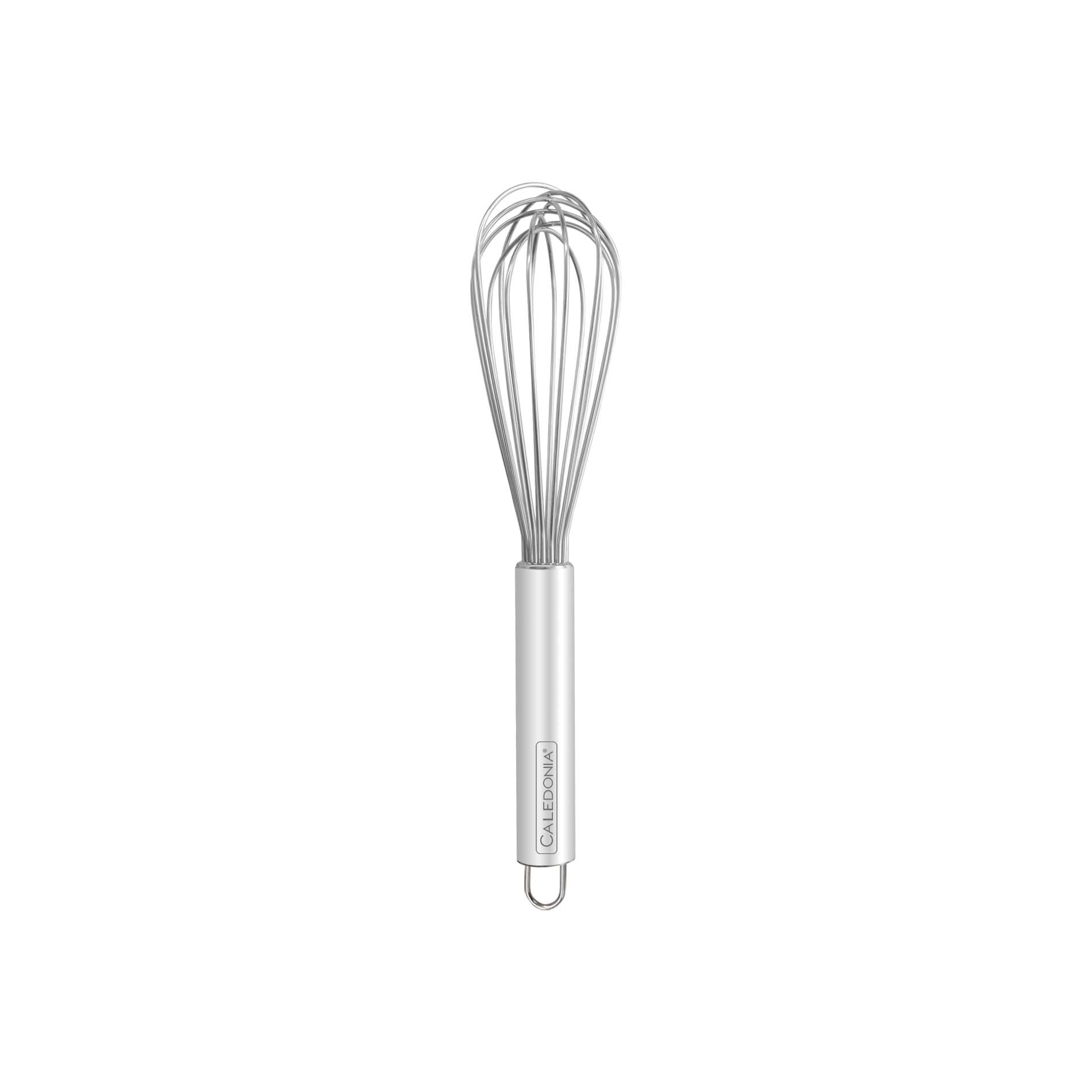 Batidor Francés de Acero Inoxidable de 28 cm para Cocina - Caledonia BATFRA-10