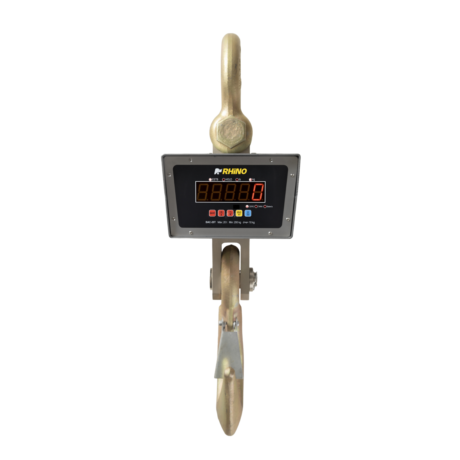 Báscula Electrónica Colgante 20 Toneladas Rhino BAC-20T