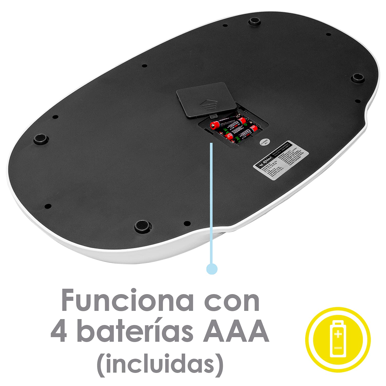 Bascula Electronica para Bebes 25 kg Rhino BABE-25