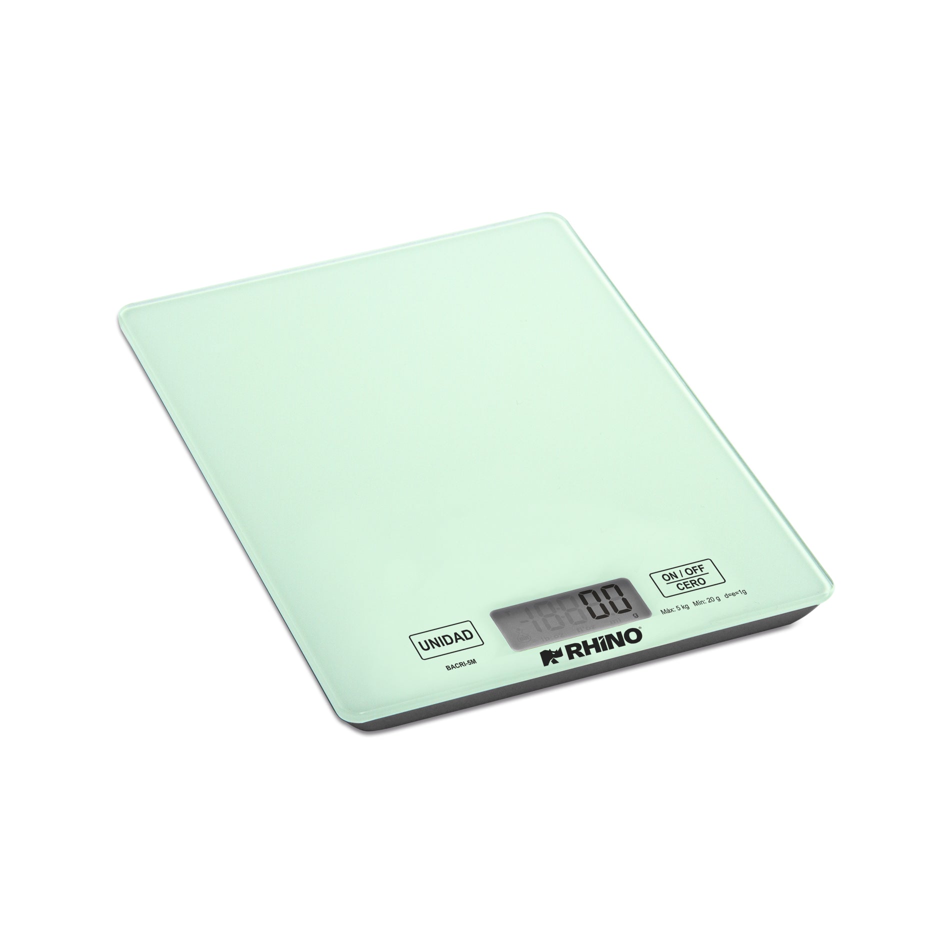 Balanza Electrónica Doméstica 5 kg / 1 g Rhino BACRI-5M