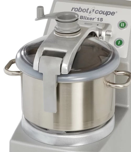 Procesador Alimentos Robot Coupe BLIXER 15 Trifásico Tazón Acero Inoxidable Dos velocidades 4.5 HP