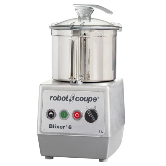 Procesador Alimentos Robot Coupe BLIXER 6 Dos velocidades Tazón Acero Inoxidable