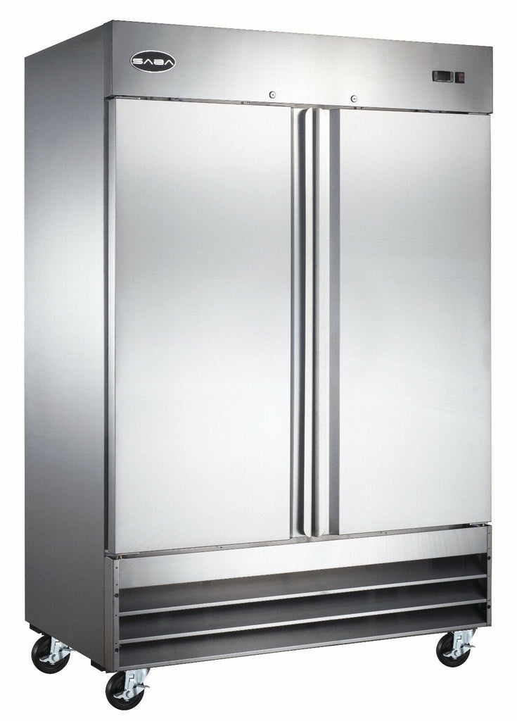 Congelador Inoxidable 2 puertas solidas 47 pies Marca Icehaus Modelo CV-2PS-SS-01 freeshipping - Innova FoodService