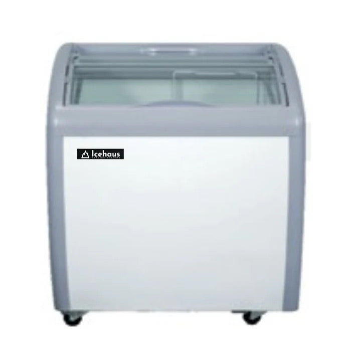 Congelador Paletero Puerta Cristal 5.5 Pies Icehaus CHPC-160