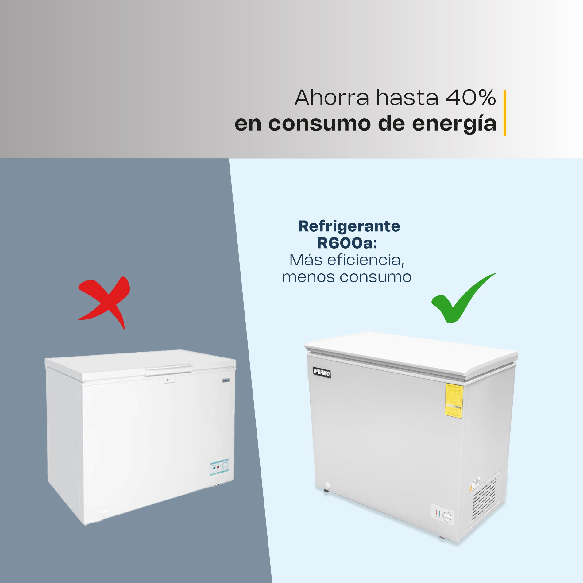 Congelador Horizontal 7 Pies Rhino CONGECO-7
