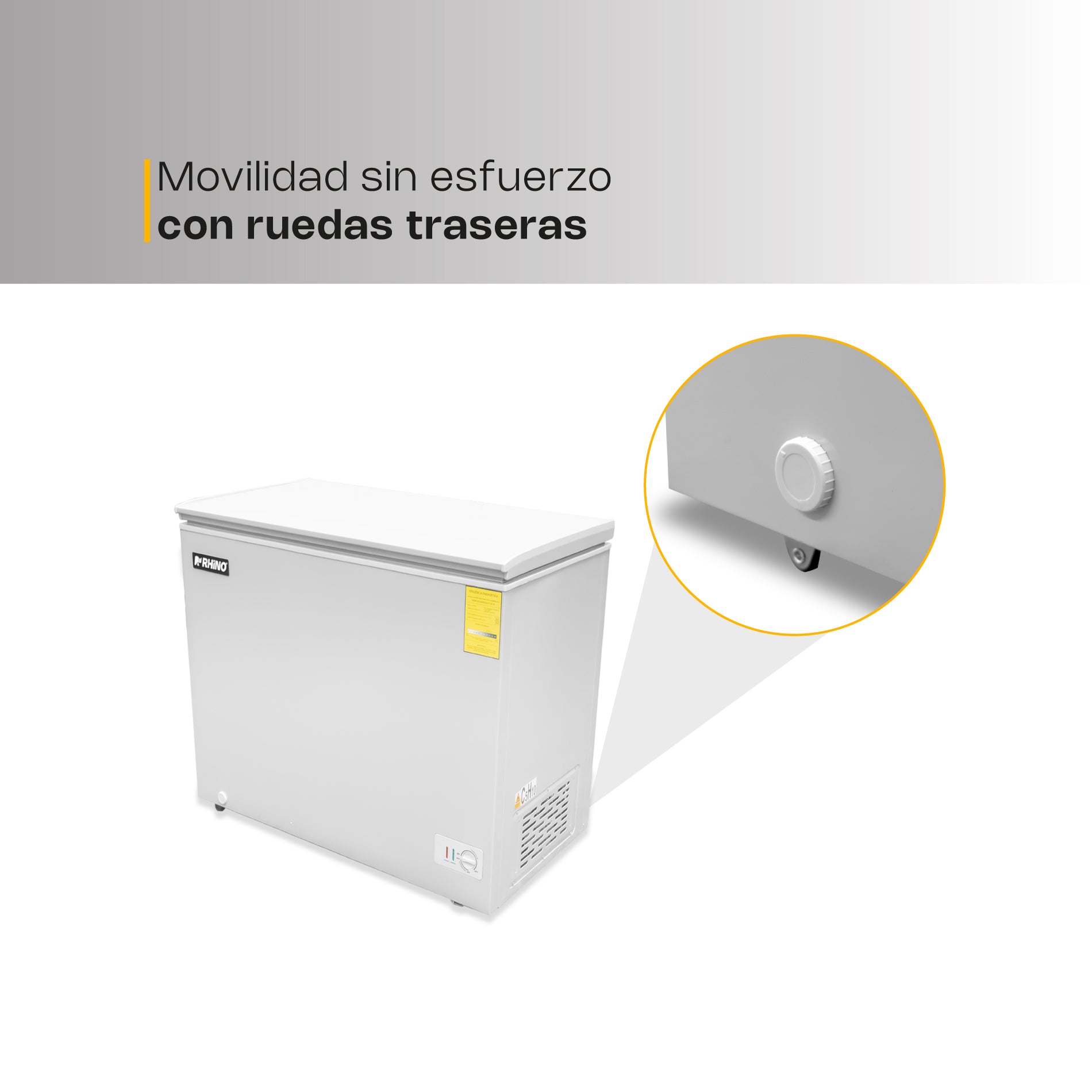 Congelador Horizontal 7 Pies Rhino CONGECO-7