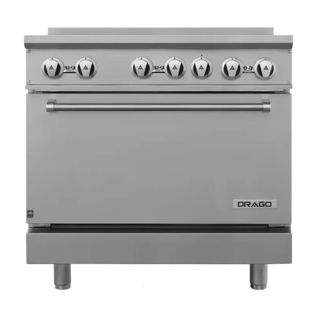 Estufa con 6 quemadores y horno Drago modelo CG-61