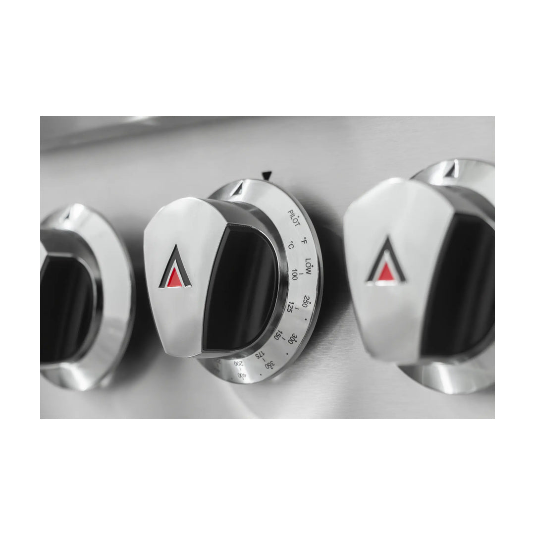 Estufa con 6 quemadores y horno Drago modelo CG-61