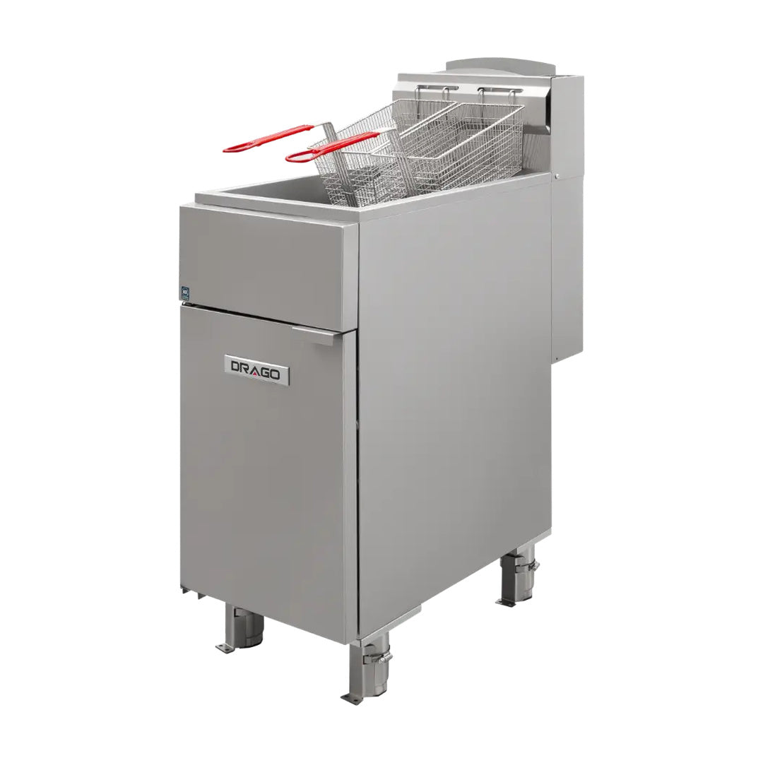 Freidora a Gas 21L FG-21 RS Drago GFR-321-04 / GFR-321-09