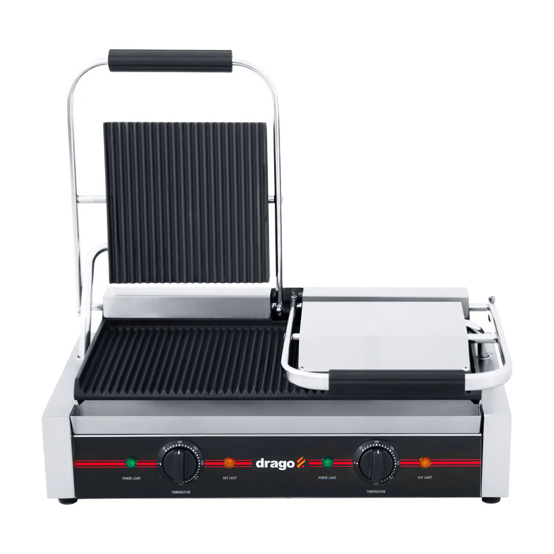 Paninera con doble plancha Drago modelo GH-813
