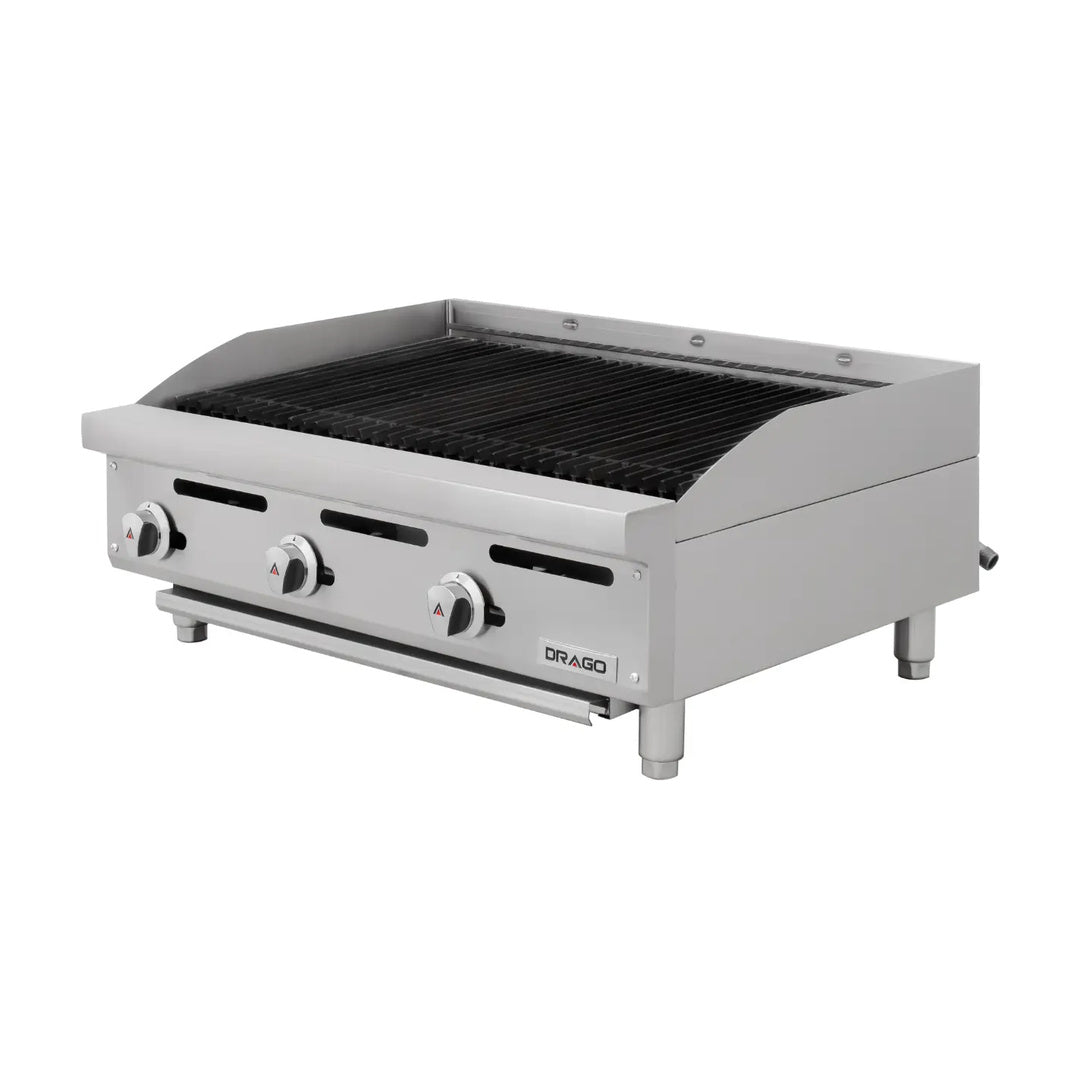 Asador Radiante 3 Quemadores AG-3R Drago GNAS-03-00 / GPAS-03-00