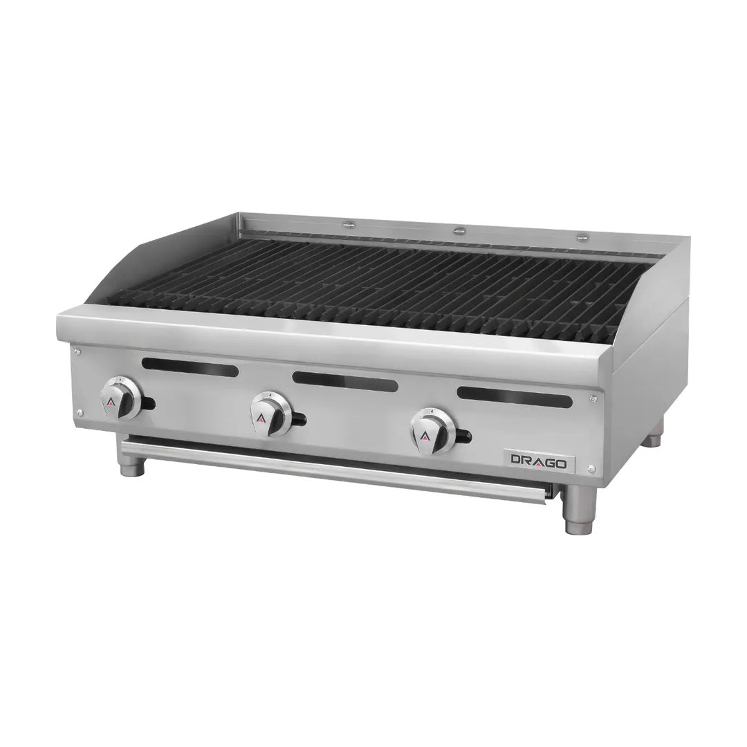 Asador Radiante 3 Quemadores AG-3R Drago GNAS-03-00 / GPAS-03-00