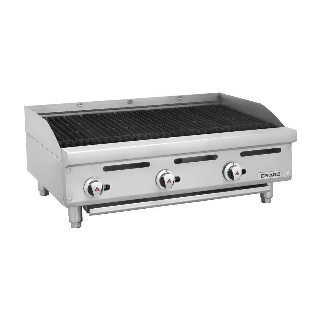 Asador Radiante 3 Quemadores AG-3R Drago GNAS-03-00 / GPAS-03-00