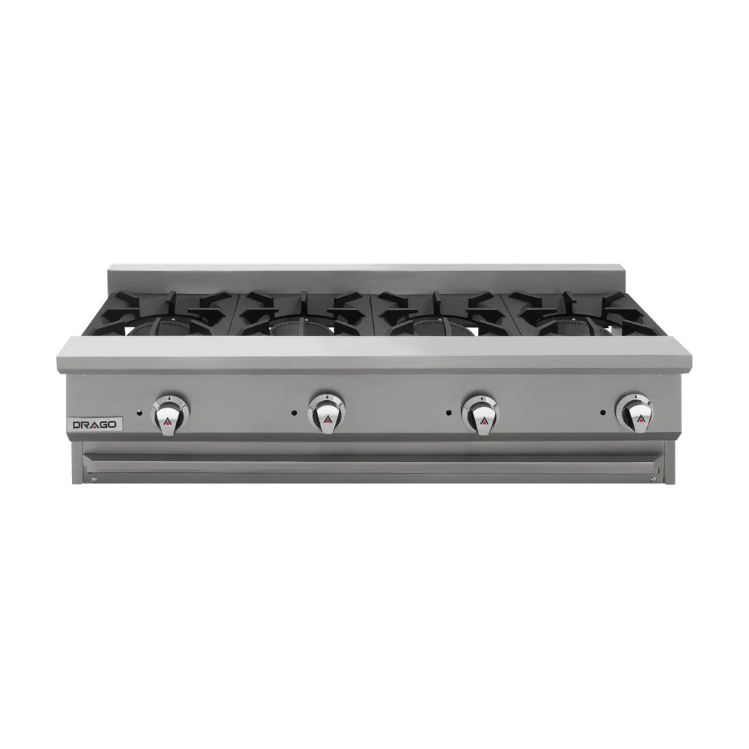 Parrilla de 4 quemadores linea slim Drago modelo CG-40-SLIM