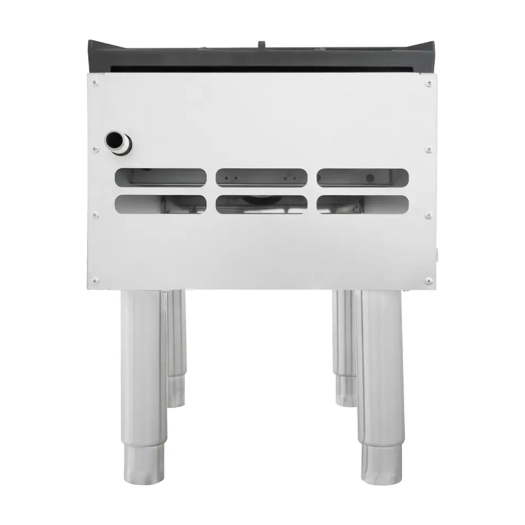 Estufón de 1 sección patas largas a gas Drago GPFO-01-SH / GNFO-01-SH
