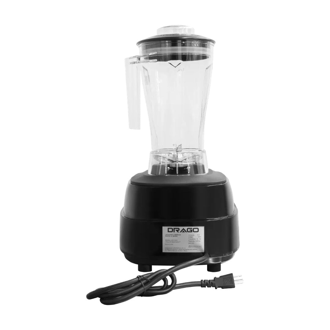 Licuadora comercial capacidad de 2L Drago LCD-20-N