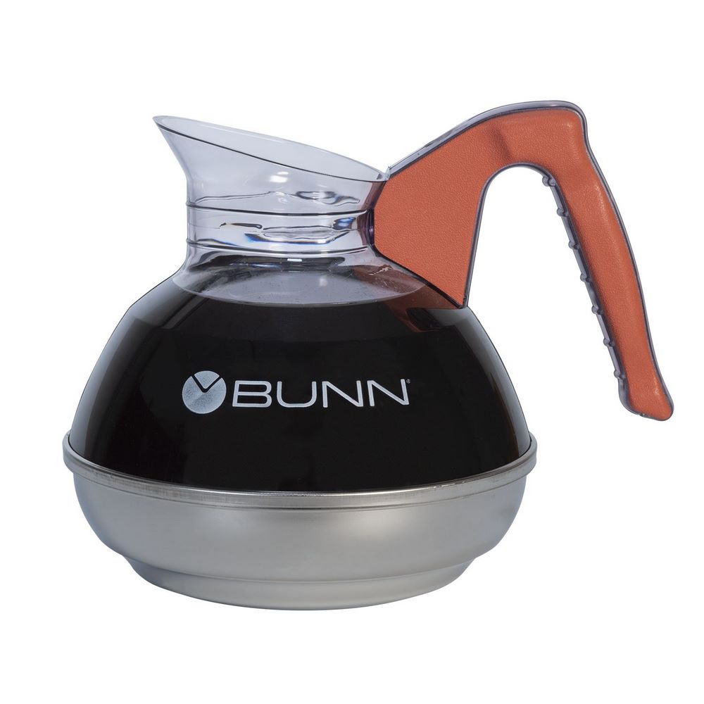 Jarra térmica Easy Pour® con mango naranja Bunn 06101.0103 con capacidad de 1,9 l.