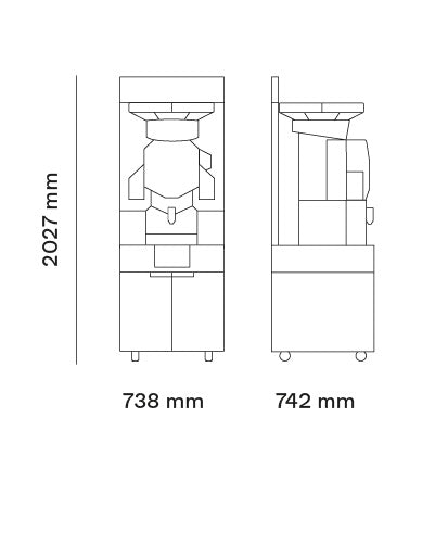 Exprimidor de jugos profesional Speed up juice corner wide Zumex