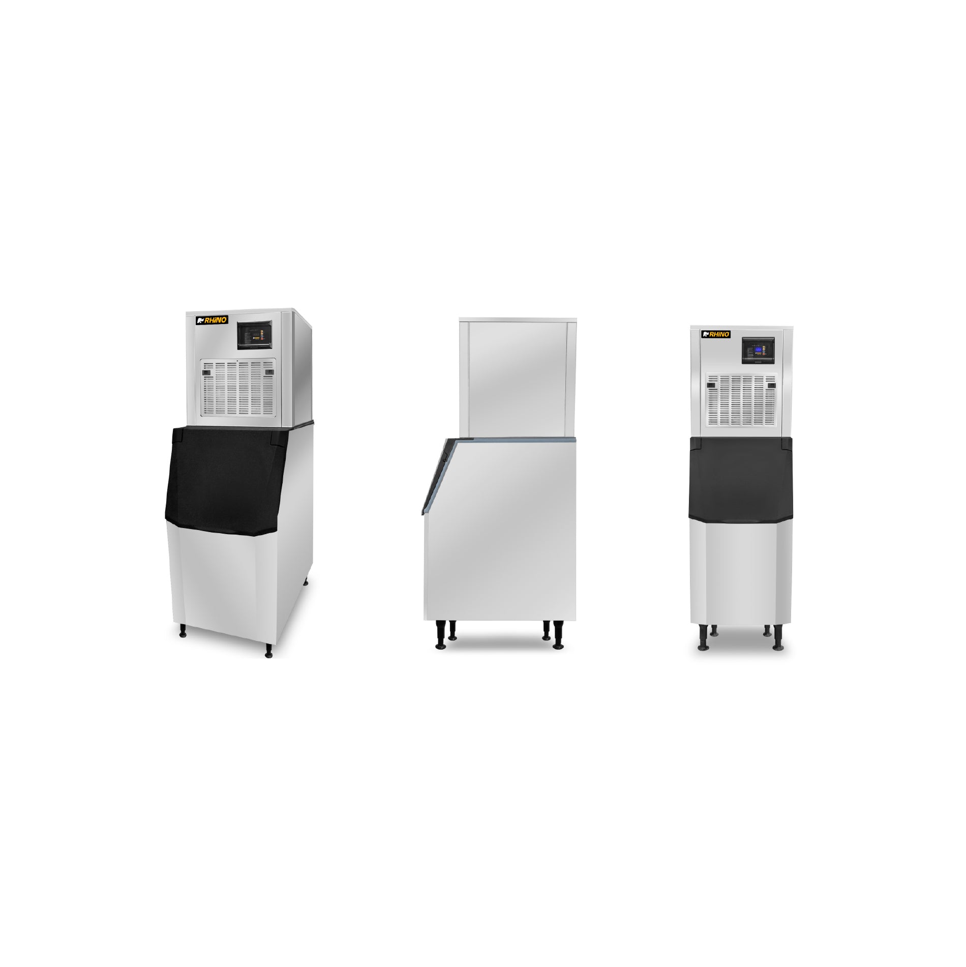 Fábrica de Hielo Frappé Rhino FAHIEL-250F de 250 kg Comercial Rhino FAHIEL-250F