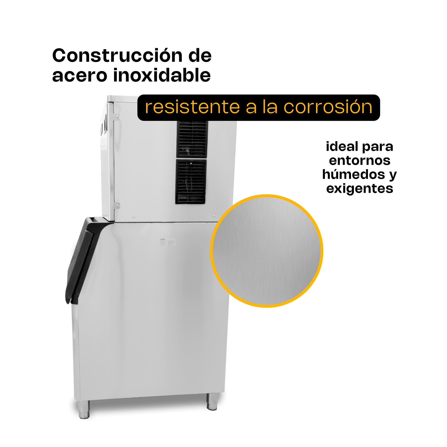 Fabrica de Hielo 200 kg Rhino FAHIEL-200