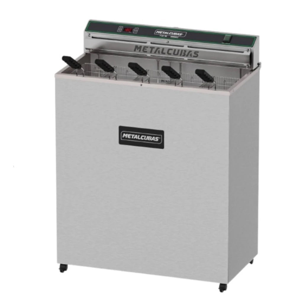Freidora Industrial Eléctrica 10 KW 220V 30L Metalcubas FOE30P