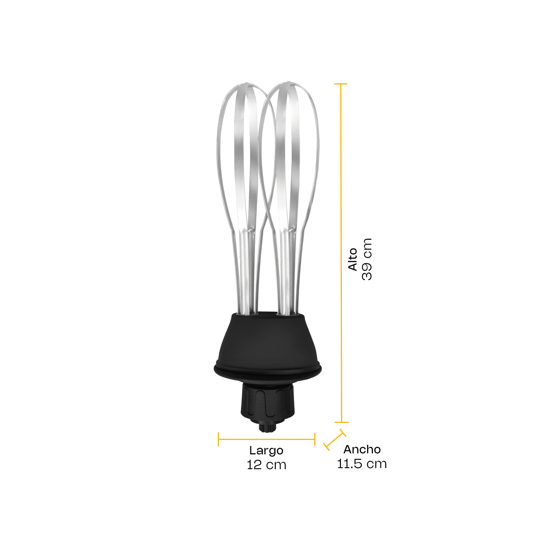 Globo Batidor para Turbolicuador Doble Varilla Rhino GLOBAT-6585