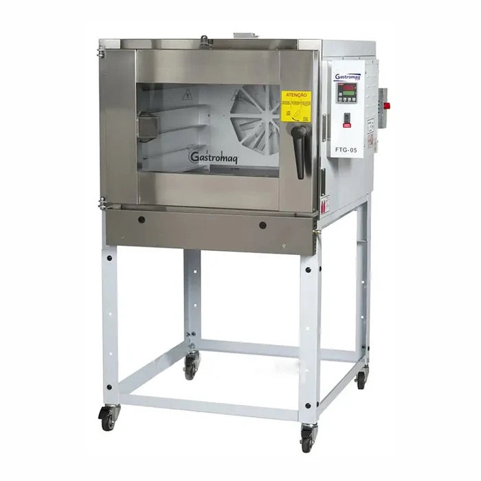 Horno Turbo Compacto A Gas Para 5 Charolas Gastromaq FTG5