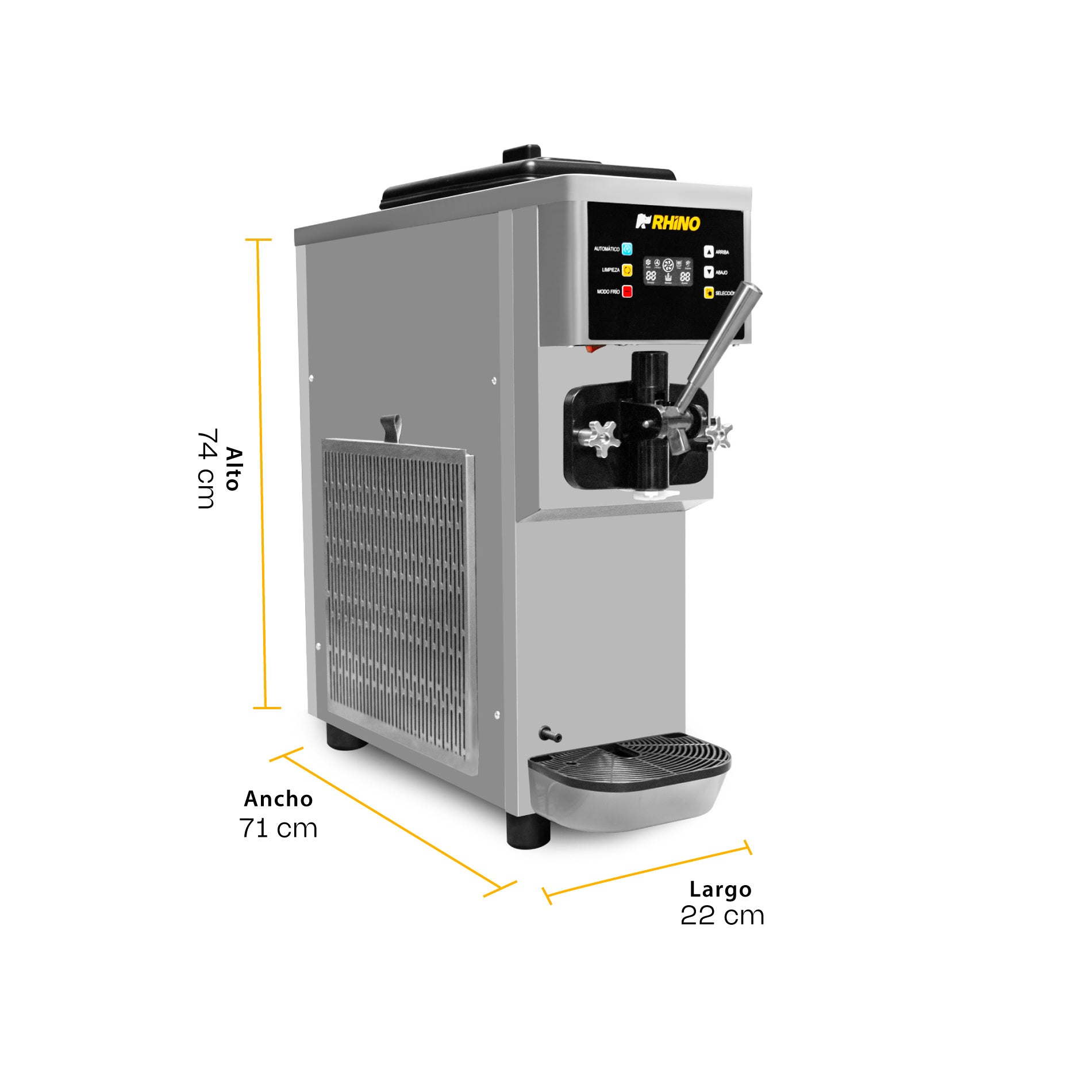 Maquina de Helados 10 L Rhino HELA-10