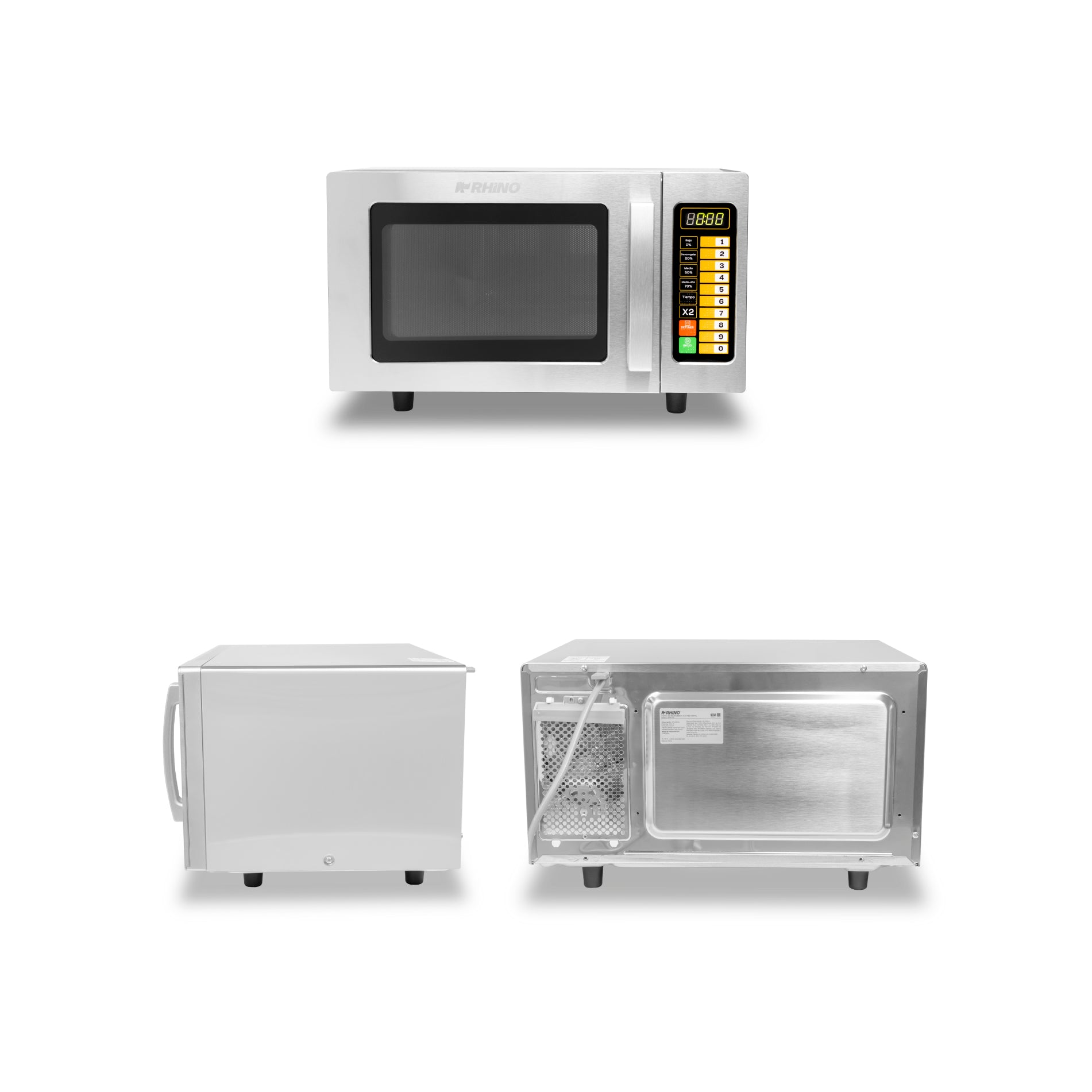 Horno de Microondas Digital 0.9 pies Rhino HOMIC-09D