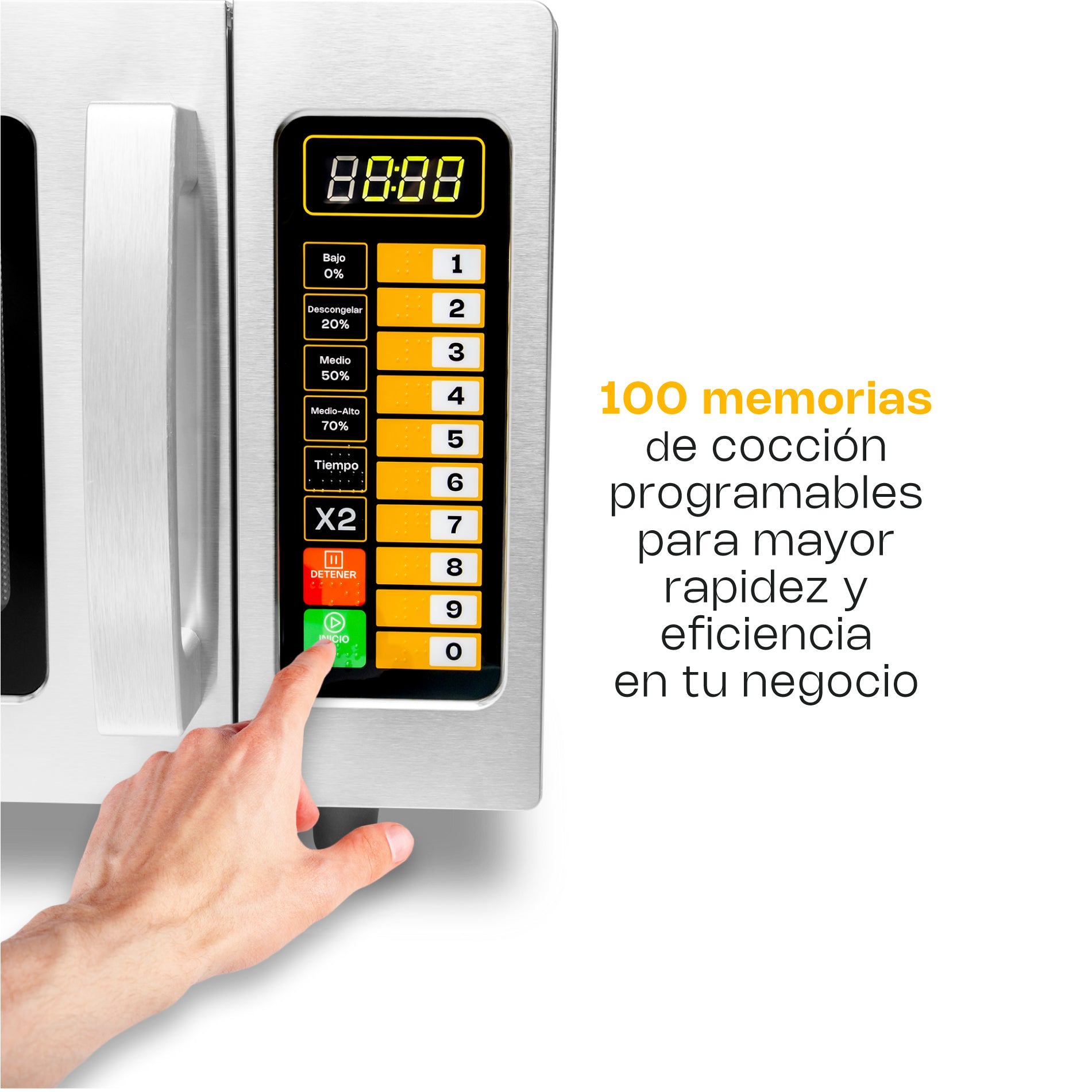 Horno de Microondas Digital 0.9 pies Rhino HOMIC-09D