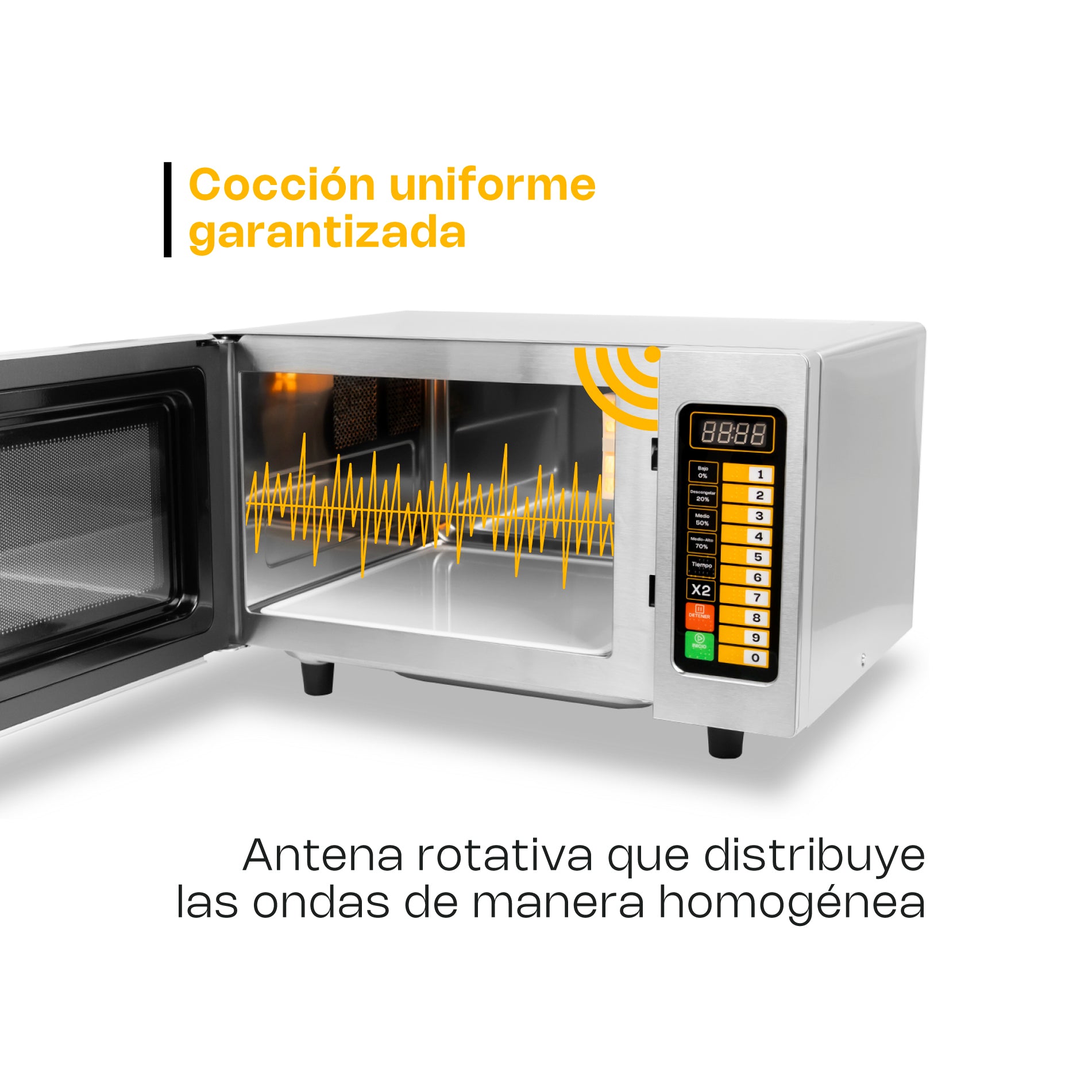 Horno de Microondas Digital 0.9 pies Rhino HOMIC-09D