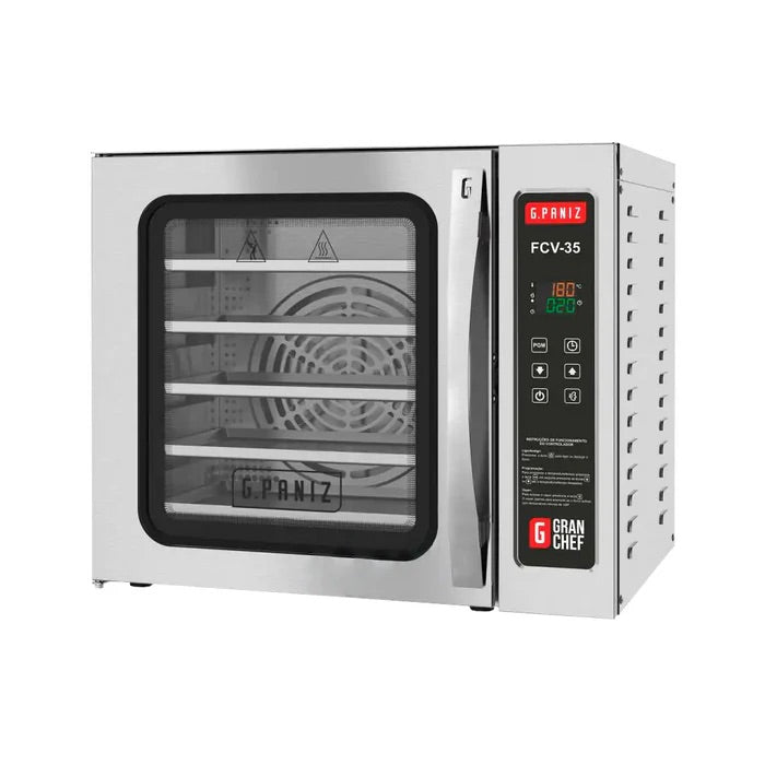 Horno Eléctrico Convección Acero Inoxidable 220 V G.Paniz FCV35