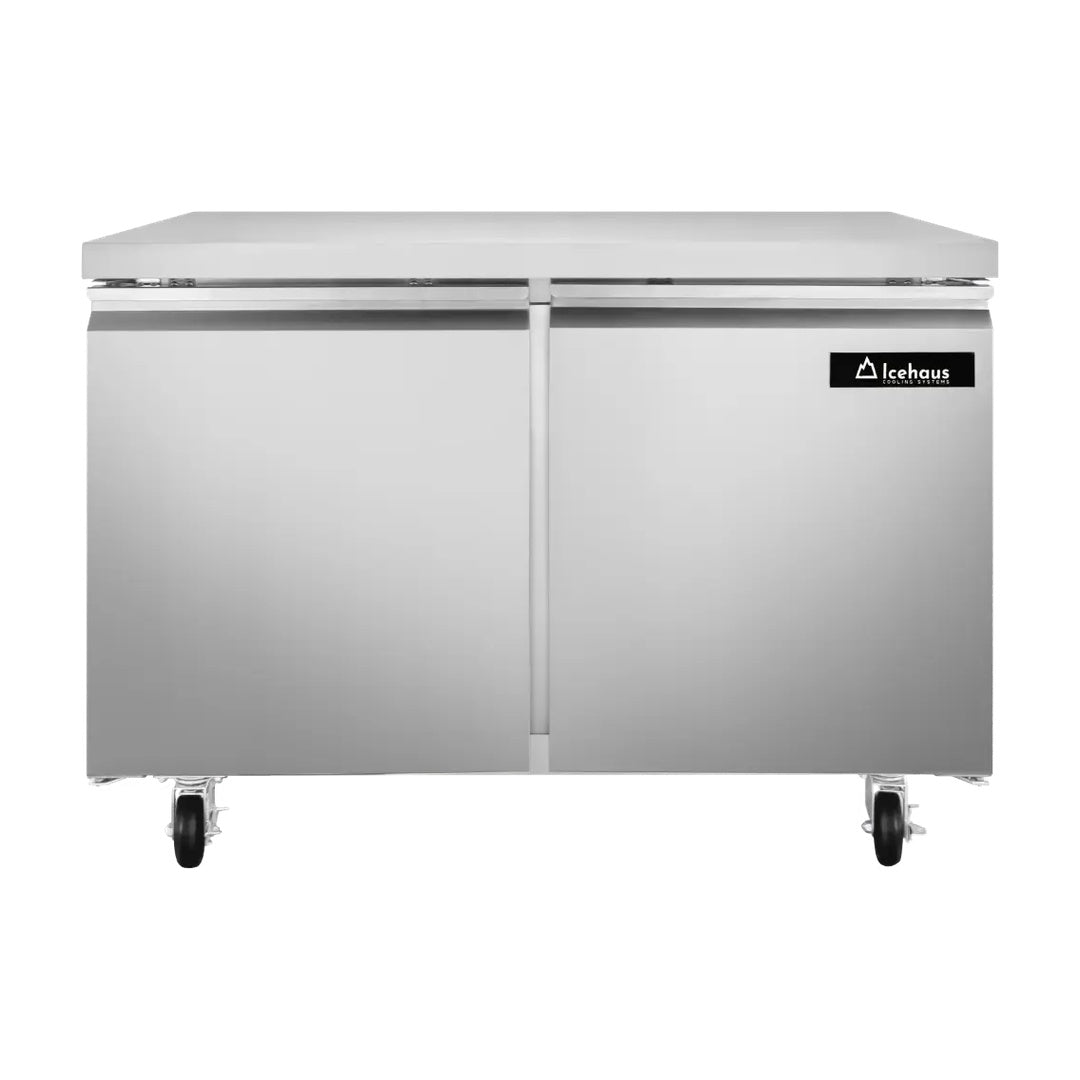 Congelador bajo barra 2 puertas Icehaus modelo CBB-2P-SS-01