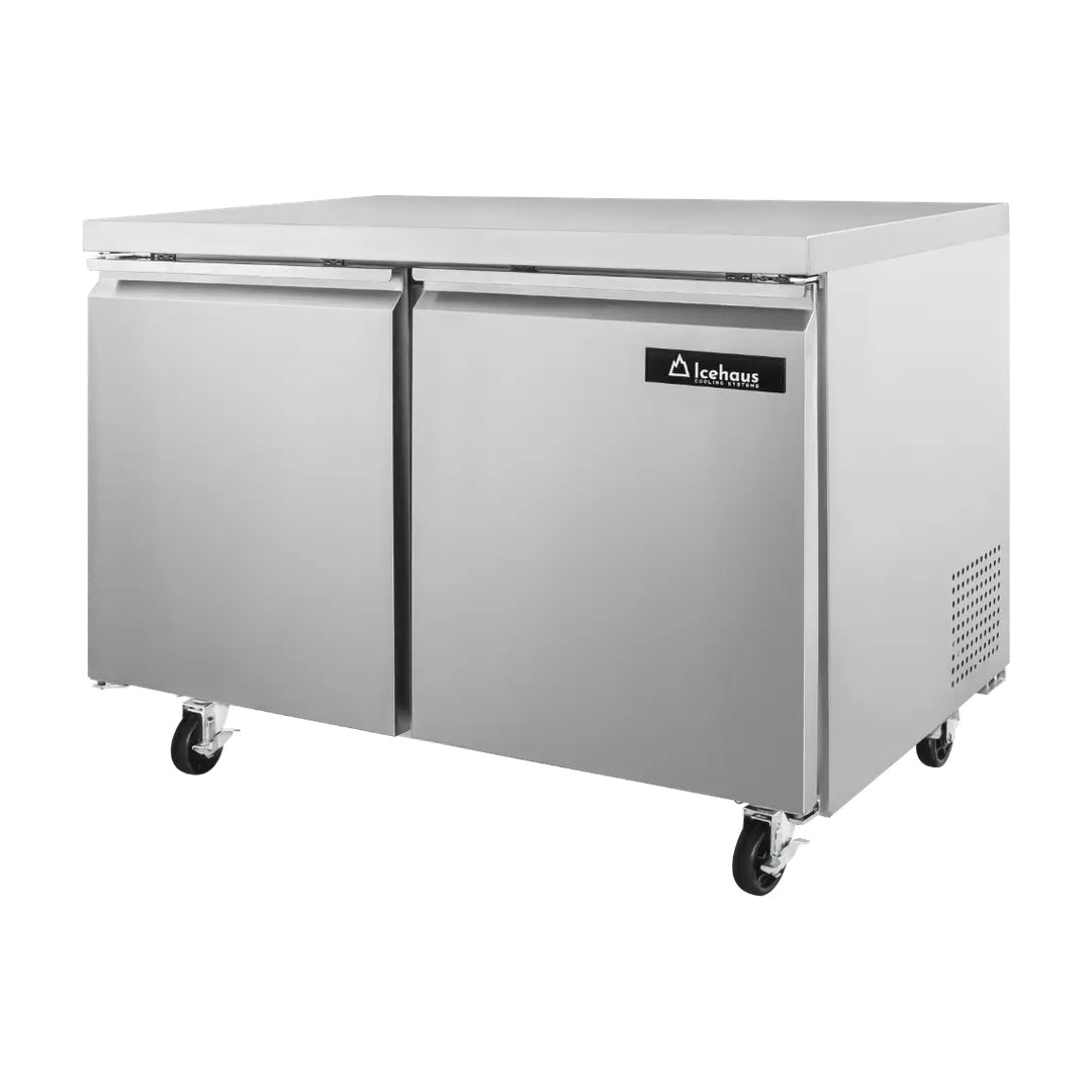 Congelador bajo barra 2 puertas Icehaus modelo CBB-2P-SS-01