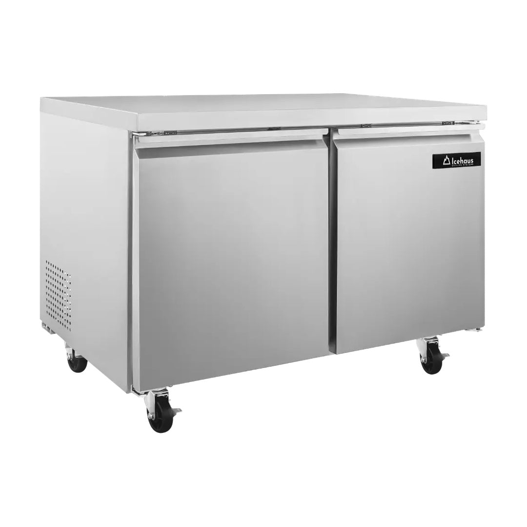 Congelador bajo barra 2 puertas Icehaus modelo CBB-2P-SS-01